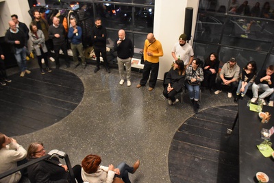 Ausstellungseröffnung "Franco Clivio: No Name Design" im aut