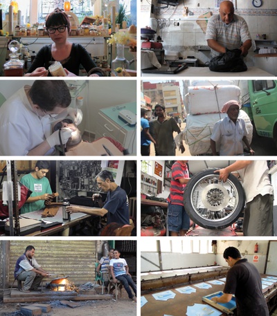 Sample „Eine Einstellung zur Arbeit“, ein Projekt von Antje Ehmann und Harun Farocki, 2011 – 14