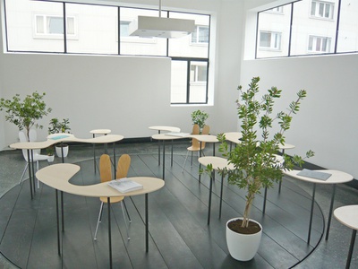 Blick in die Ausstellung im aut