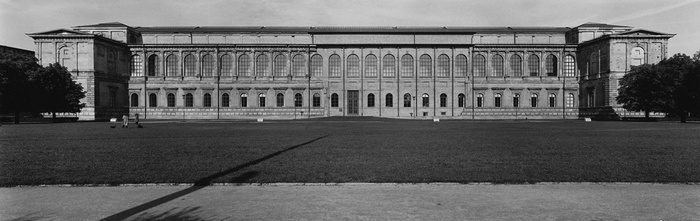 Hans Döllgast, Wiederherstellung der Alten Pinakothek, München, 1946 – 57, Gesamtansicht