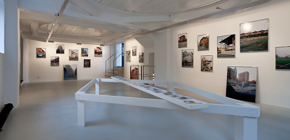 Blick in die Ausstellung im aut, © B&R