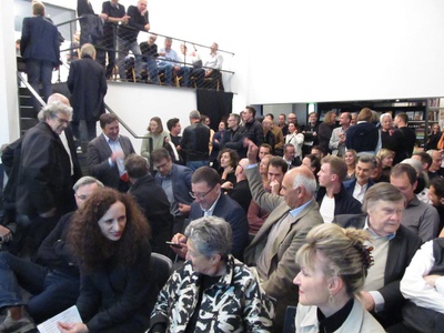 Preisverleihung "Auszeichnung des Landes Tirol für Neues Bauen 2022" im aut