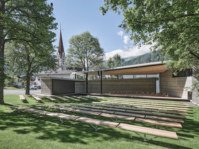 Pavillon, Umhausen, 2018 – 2021 (Architektur: Armin Neurauter)
