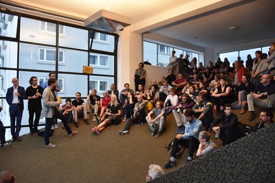 Ausstellungseröffnung "Snøhetta: Relations"