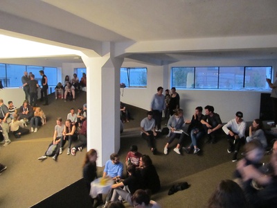 Ausstellungseröffnung "Snøhetta: Relations" - die "soziale Landschaft" wurde zum Leben erweckt.