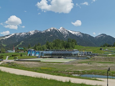 Ernst Heiss, Hubert Prachensky mit Michael Prachensky, Sport- und Kulturzentrum, Seefeld, 1973–75