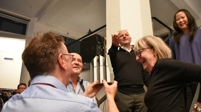 Abendessen mit Partnern und Sponsoren im aut am 23. Feber 2019