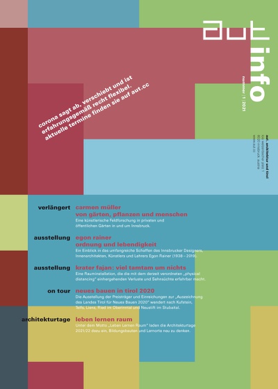 Cover aut: info 1/21 Cover aut: info 1/21
