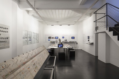 Ausstellung "20 jahre architektur und tirol" – Fotos von der anlässlich des 20-Jahr-Jubliläums im aut gezeigten Ausstellung "20 jahre architektur und tirol" (Bildnachweis: B&R)