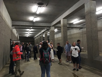 "Vom Regentropfen zur Kläranlage" - IKB-Fahrrad-Tour zu Orten der Energie und Versorgung