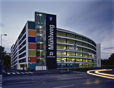 Parkhaus St. Pölten – © Gisela Erlacher Parkhaus St. Pölten