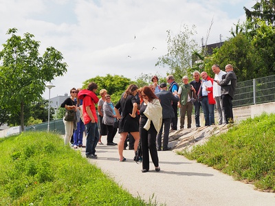 Gestalteter Hochwasserschutz 1