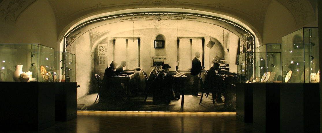 Wilhelmsburger Geschirr-Museum, Installation EG, ....