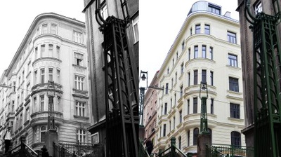 Vorher-Nachher, Dachgeschoß in Wien 9, 2015