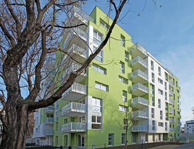 Passivhaus Jungstrasse, Wien 2, 2009