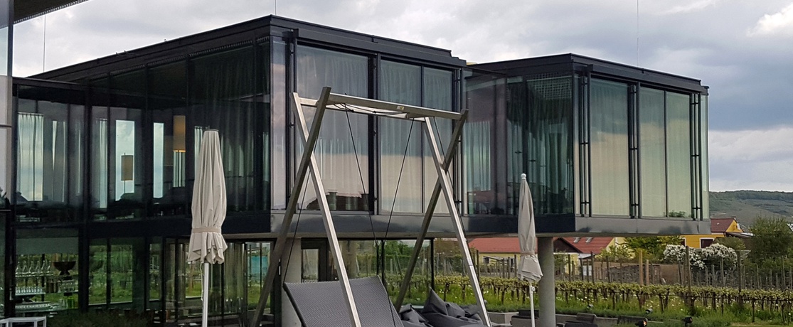 Zubau Hotel Loisium, Langenlois, 2017 (in Zusammenarbeit mit Irene Ott-Reinisch)