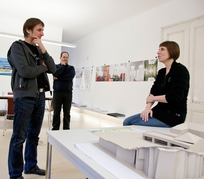 syntax architektur - Michael Barth, Alexander Spauwen, Martina Barth-Sedelmayer (v.l.n.r.)