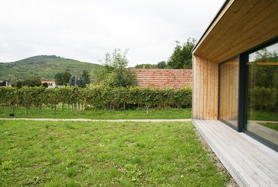 Wellnessgebäude AdVineas, Mautern (NÖ), 2015