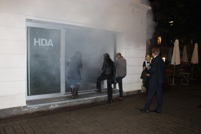 Don‘t make me destroy you, Installation von Viktoria Schmid, Diagonale Festival des österreichischen Films und HDA – Architektursommer 2015