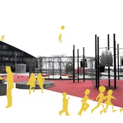 Collage, Platz in Kopenhagen