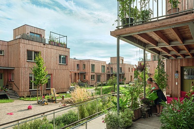 ORTE_Ausstellung_Bauherrinnenpreis 2024 - Unterwegs_Auenweide Andrae Woerdern_ einszueins architektur