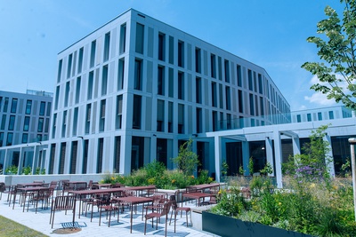 Campus Krems, Erweiterung durch Baumschlager Eberle Architekten – © Walter Skokanitsch Campus Krems, Erweiterung durch Baumschlager Eberle Architekten