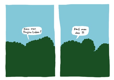 Edith Payer_Thujenfragen_2021_digitale Zeichnung