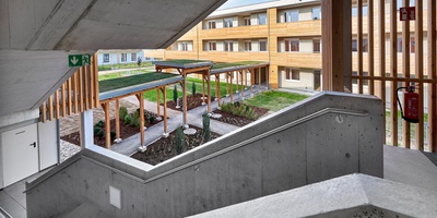 Wohnhausanlage, betreutes Wohnen - Generationen Wohnen Reidling, Sitzenberg-Reidling, 2020 – © Florian Biber Wohnhausanlage, betreutes Wohnen - Generationen Wohnen Reidling, Sitzenberg-Reidling, 2020