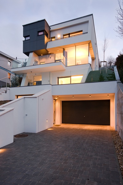 Hanghaus K. - Einfamilienhaus Neuerrichtung, Wien, 2012