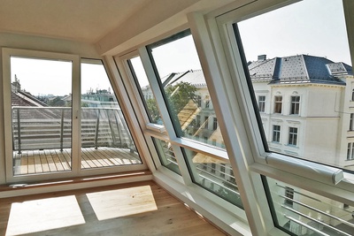 Koppstraße - Dachgeschoßausbau, Wien, 2018