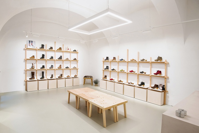 Zirkulärer Woody Shop, Wien