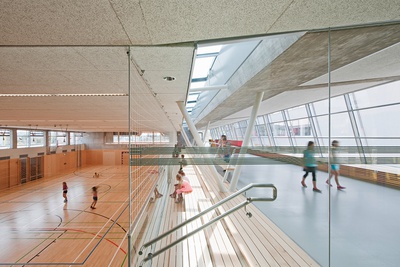 Schul- u. Kulturzentrum - Feldkirchen/Donau, 2014, Turnsaal
