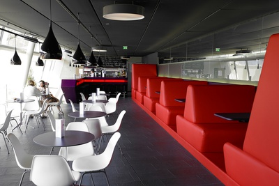 Sport- u. Wellnessbad Eggenberg - Graz, 2011, Restaurant