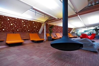 Sport- u. Wellnessbad Eggenberg - Graz, 2011, Ruheraum