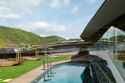 Sport- u. Wellnessbad Eggenberg - Graz, 2011, Wellnessgarten