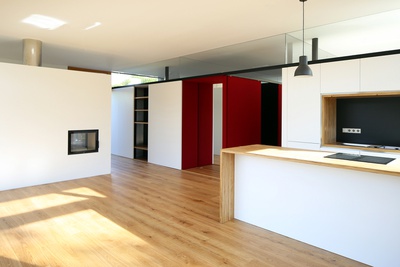 wooden loft