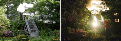 Interreg-III-c-Projekt Quartiersmanagement Kaiserstraße in Wien-Neubau, Wolkenbrücken, 2004-2006 (mit WOLKE 7) EU-FÖRDERUNG