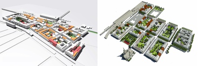 Blocksanierungskonzepte Rustendorf und Roseggergasse, Wien, 2014 und 2017