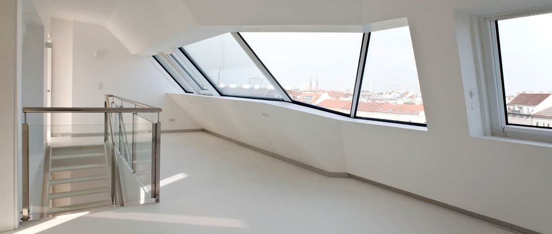 Gaussplatz Lofts - Dachgeschoßausbau & Sanierung Gründerzeithaus, Wien 20, 2019