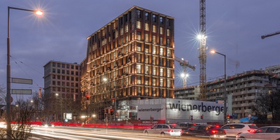 The Brick/Biotope City - Wien, Architektur: RLP Rüdiger Lainer + Partner, 2020 – © Uwe Strasser The Brick/Biotope City - Wien, Architektur: RLP Rüdiger Lainer + Partner, 2020