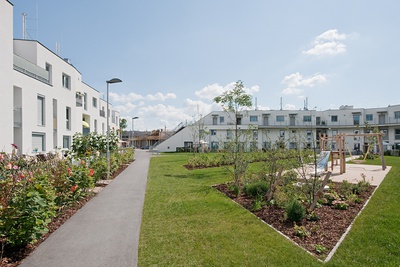 Wohnhausanlage Grellgasse, Wien 21, 2008