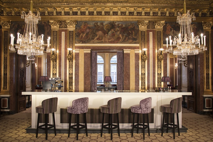 Cafe-Restaurant Gerstner; Salon Prive. Kärnterstrasse 51, 1010 Wien; Generalplanung HOPPE architekten ZTGmbH