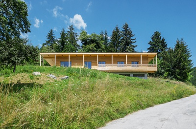 Veronika Vogelauer: Haus am Hang