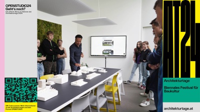 Offenes Büro bei SONOS Architektur ZT Gmhb, Architekturtage 2022