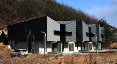 Three Sisters House, Foto und Architektur: Kyung Kook Woo