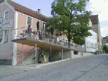 Terrasse des Gasthauses Schneider (Drosendorf), Arch. Michael Kislinger