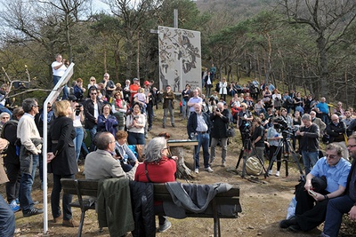 Eröffnung Mahnmal Friedenskreuz St. Lorenzen