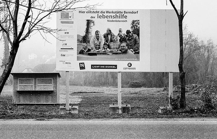 Baustelle der Werkstätte Triestingtal (Lebenshilfe NÖ)