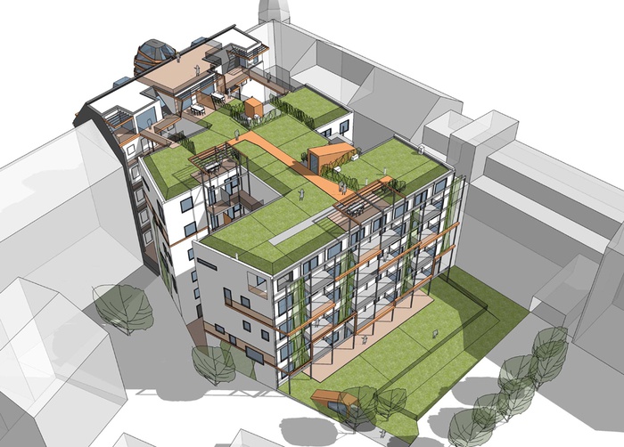 Sanierung - DG - Ausbau, Schuhfabrik