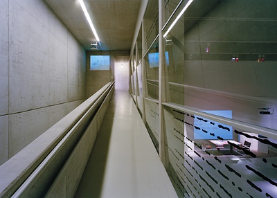 Kunsthalle Krems / Rampe – Architektur: Adolf Krischanitz, Foto: Bruno Klomfar